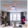 Etc-shop - Ventilateur de plafond Smart Home Alexa Google App Light di...