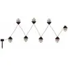 Lampe solaire lampe d'extérieur lampe de jardin lanternes guirlandes l...