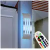 Etc-shop - Applique murale d'extérieur dimmable avec télécommande lamp...