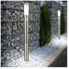 Lot de 2 lampes d'extérieur lampadaire en acier inoxydable éclairage I...