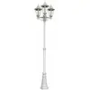 Lampadaire d'extérieur candélabre blanc dimmable télécommande dans un ...