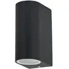 Applique murale exterieure terrasse aluminium up down applique murale ...