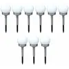 Ensemble de 9 lumières de boule de prise solaire à led