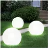 Lot de 3 boules lumineuses solaires jardin LED décoration de jardin bo...