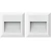 Applique murale d'extérieur, lampe d'escalier, lampe de marche LED bla...