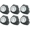 Lot de 6 lampadaires d'extérieur led solaires design terrasses balcon ...