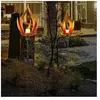 Ensemble de 2 lampes à DEL solaires pour lampes à flammes pour chemin ...