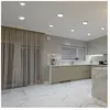 Lot de 8 spots encastrables led plafonniers argent éclairage de salon ...
