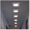 Lot de 6 spots encastrables LED plafonniers argent éclairage de salon ...