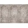 A.S. CREATIONS Papier peint panoramique trompe l'oeil moulures Tapisserie panoramique grise élégante chambre adulte Papier peint panoramique effet pierre salon