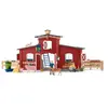SCHLEICH Maison de jeux pour enfants 42606 - Rouge