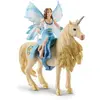 schleich® Figurine Eyela sur licorne dorée 42508