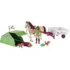 Schleich Aventures Au Camping Avec Sarah, Jeu D'imaginaire Et Créativité