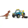 Schleich 41464 Voiture Tout-Terrain avec Avant-Poste Dino (Dinosaurs)