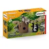 Jeu - SCHLEICH - WILD LIFE - Ratons laveurs et mouffette - Multicolore