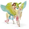 Schleich BAYALA Fée Surah avec un pégase scintillant, Figurine