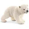 Schleich World of Nature: Wild Life - Ourson polaire marchant - blanc