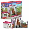 Box Avec Jument Hanovrien Et Berger Australien Schleich - La Boite