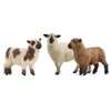 schleich 42660 Trio de moutons, dès 3 ans, FARM WORLD - figurine, 5 x 19 x 11 cm