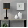 Lampe de Bureau Deventer Métal Flanelle E14 39 cm Noir Cuivre Gris [lux.pro]