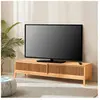 EN.CASA Meuble TV Videbæk bambou 180 x 40 x 38 cm naturel