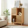Bibliothèque ypäjäbambou 120 x 84 x 39 cm naturel [en.casa]