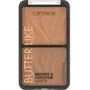 Catrice - Butter Like Bronze & Contour Palette Contouring 9 g Marron c...