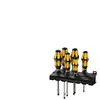 Wera - Assortiment de 6 tournevis burins Kraftform Plus 05018283001