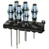 Wera 3334/6 05032060001 Jeu de tournevis acier inoxydable avec Rack 6 pièces