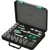 Set de douilles et d'embouts de vissage 3/8' Wera 8100 sb 2 Zyklop 3/8' (43 pièces)