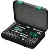 Set de douilles et d'embouts de vissage 1/4" WERA 8100 SA 2 Zyklop 1/4" (42 pièces)