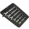 Jeu de clé mixte à cliquet / clés double fourche Wera 6000/6002 Jok TU