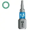 Wera - Embout six pans creux Hex-Plus, BiTorsion 1,5x25mm