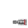 WERA 8767 A 05003371001 6 pans intérieurs (TX) Douille-embout T 40 1/4 (6.3 mm)