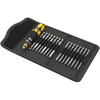Wera 05051043001 Kraftform Kompakt 60 ESD, 17 pièces, Noir/jaune