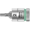 WERA 8740 A 05003330001 6 pans intérieurs Douille-embout 2 mm 1/4 (6.3 mm)