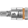 Wera 8740 A 05003335001 6 pans intérieurs Douille-embout 5 mm 1/4 (6.3 mm)