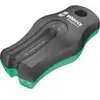 Wera 05033404001 9500 Bloc de magnétisation SB, 64,6 x 32,2 x 20,6 mm Noir/Vert