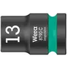 Wera - Douille impact 1/2', 6 pans, court, sw 20,0 Longueur 38mm