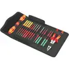 WERA Kraftform Kompakt Vde 17 Extra Slim 1 Tool Finder, 17-teilig (rot/gel