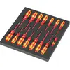 WERA 9711 Ensemble de tournevis VDE INSERT VDE 1