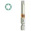 Bit 867 TORX® HF 1/4 pouce TX 30 L.50mm avec code couleur WERA