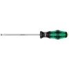 Wera 05110010001 334 Tournevis pour Vis à fente, 1.2 x 6.5 x 150 mm, Noir/Vert