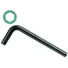 Banyo - Cle male coudee wera BlackLaser 4,0x70mm 6 pans