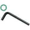 Banyo - Cle male coudee wera BlackLaser 5,0x80mm 6 pans