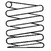 Ressort de suspension 996 461 Sachs 996461