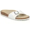 Birkenstock Madrid Mules - Femme -Blanc (Blanc Blanc) - 43 (normal)