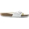 Birkenstock Madrid Mules - Femme -Blanc (Blanc Blanc) - 43 (normal)