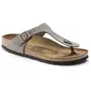 Birkenstock Mules Birkenstock Gizeh Flor W Gris - 40