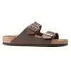 Birkenstock Arizona Birko-Flor - Sandales Dark Brown 35 - Normal